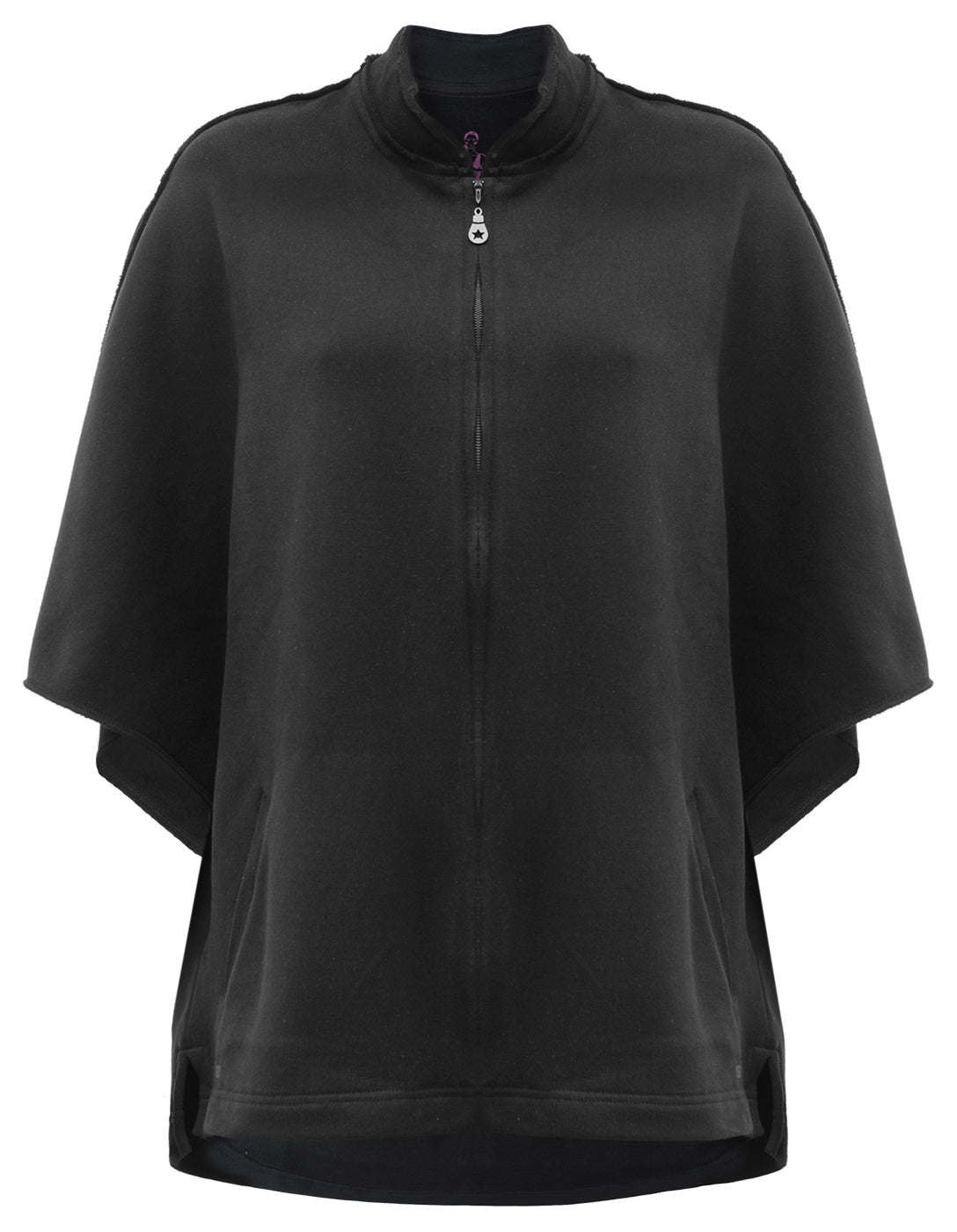 Yoga-Poncho "Reese" - anthrazit