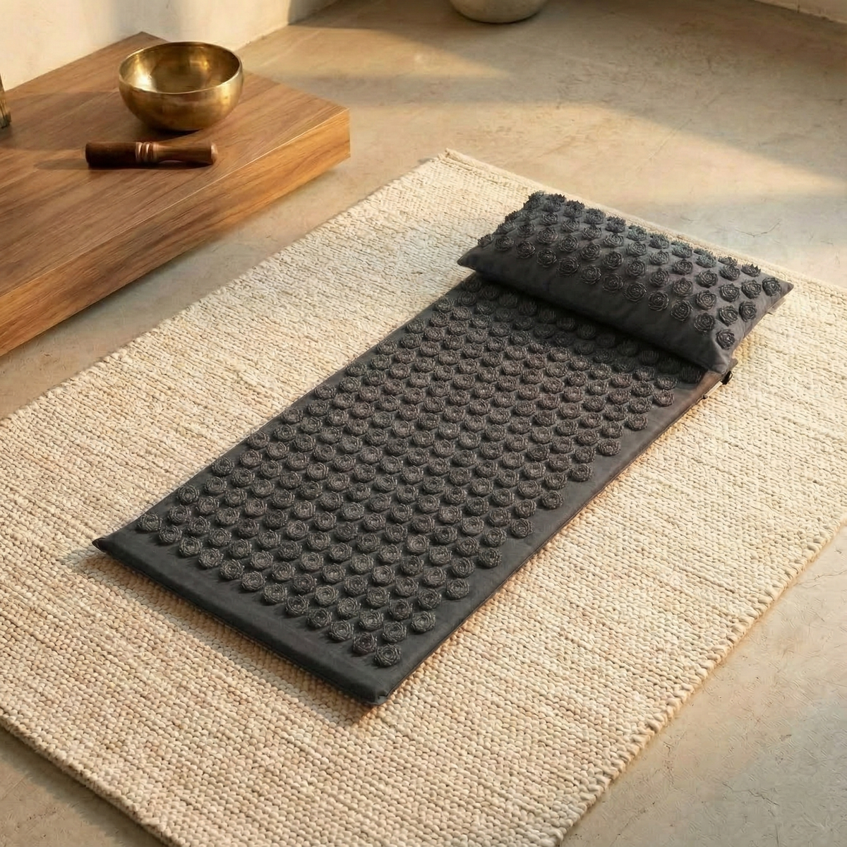 Akupressur-Set akupress relax lotus - Baumwolle