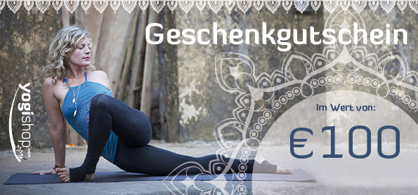 YOGISHOP-Geschenkgutschein