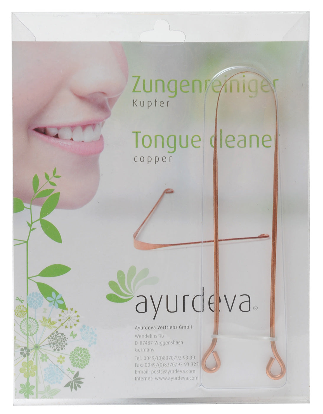 Zungenreiniger aus Kupfer