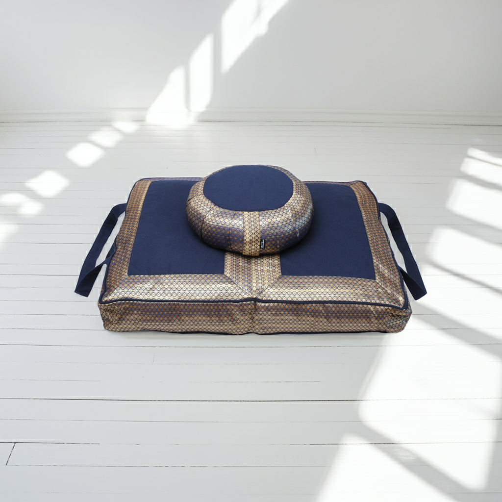 Meditationsset golden mind - midnight blue