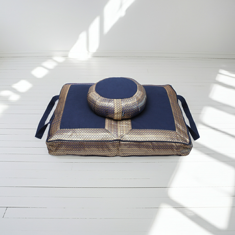 Meditationsset golden mind - midnight blue