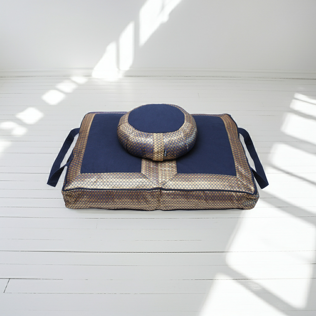 Meditationsset golden mind - midnight blue