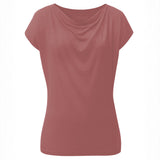 Yoga-Shirt Wasserfall - faded rose