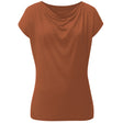 Yoga-Shirt Wasserfall - light-brown