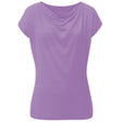 Yoga-Shirt Wasserfall - lilac