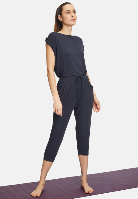 Capri-Pants, relaxed - midnight-blue