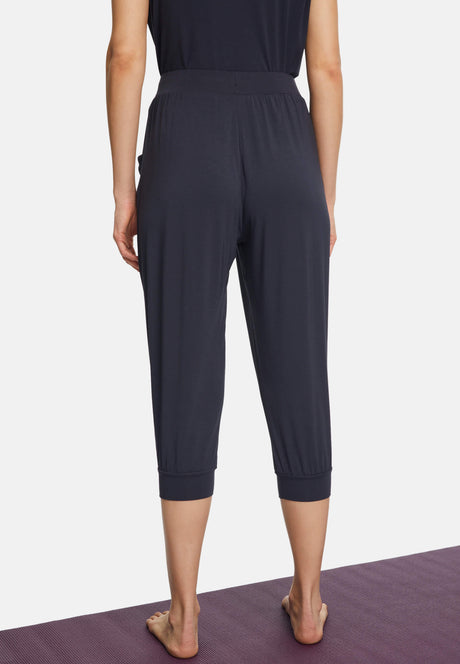 Capri-Pants, relaxed - midnight-blue