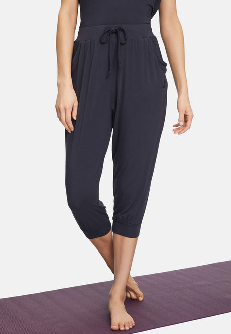 Capri-Pants, relaxed - midnight-blue