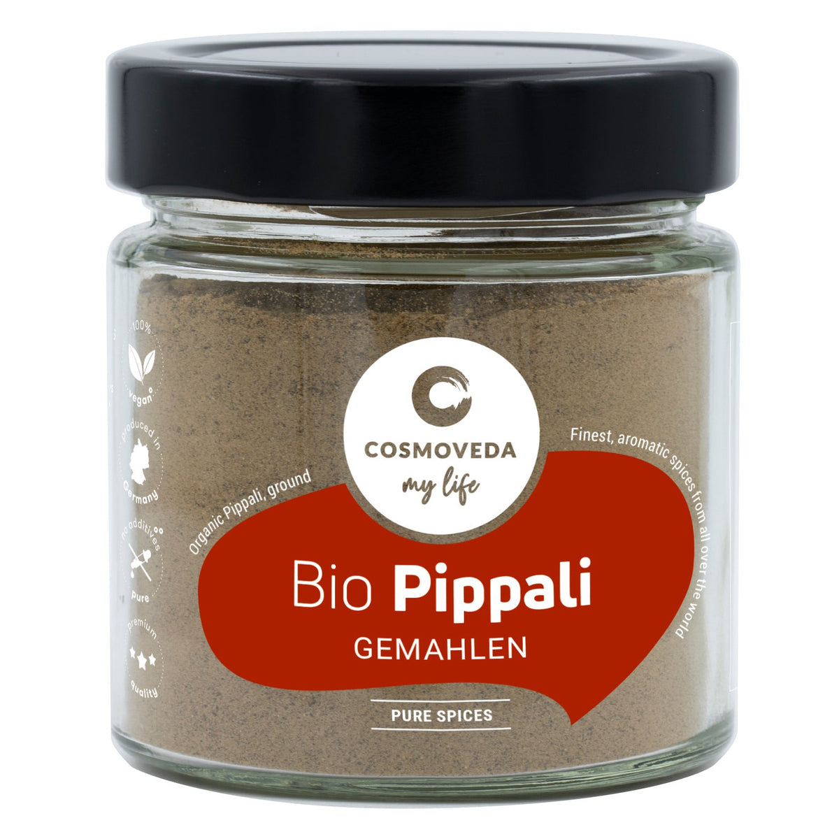 Bio Pippali (poivre long), moulu, 100 g