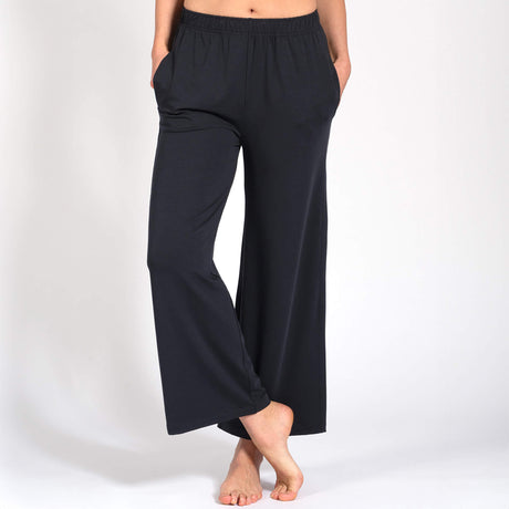 Yogahose Naomi - Black, aus Naturmaterial