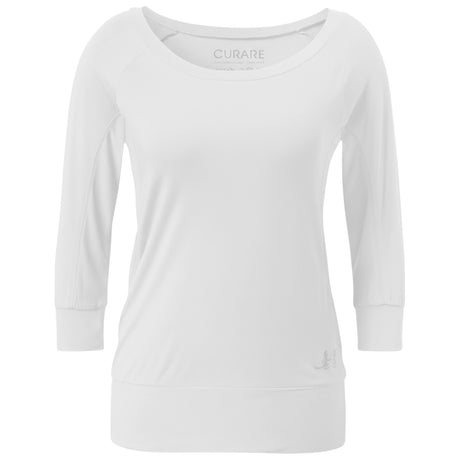 3/4 Shirt Boatneck - soft white