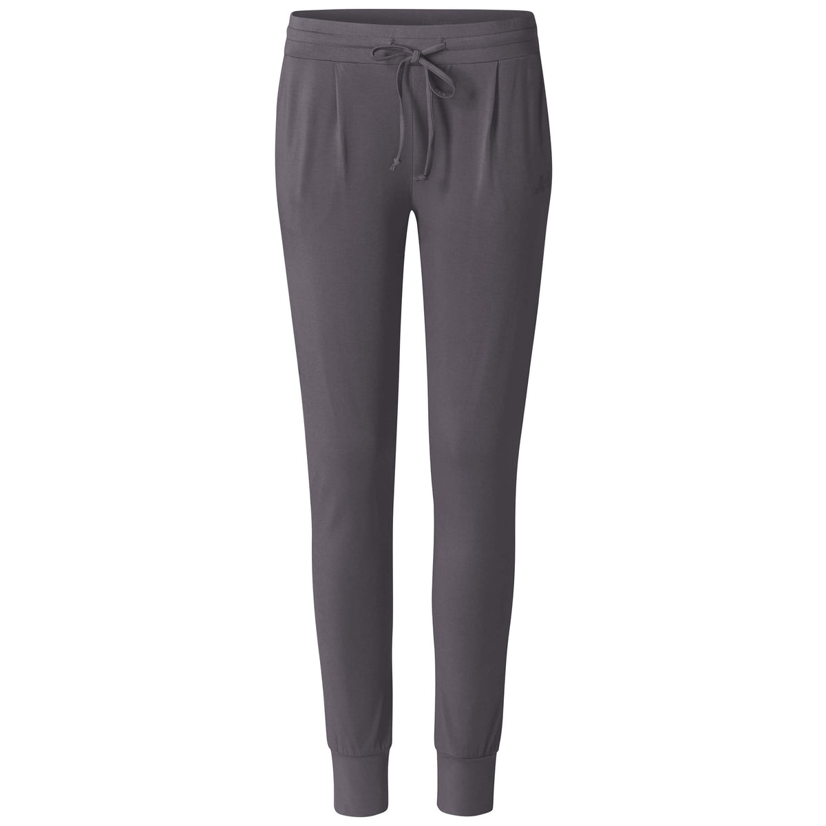 Long Pants "Boyfriend" - grau aubergine