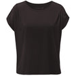 Yoga-Shirt loose foulds - dark-brown
