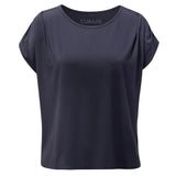 Yoga-Shirt loose foulds - midnight-blue