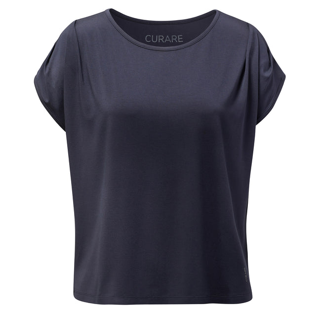 Yoga-Shirt loose foulds - midnight-blue