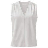 Yoga-Top Comfort V-Neck - soft white