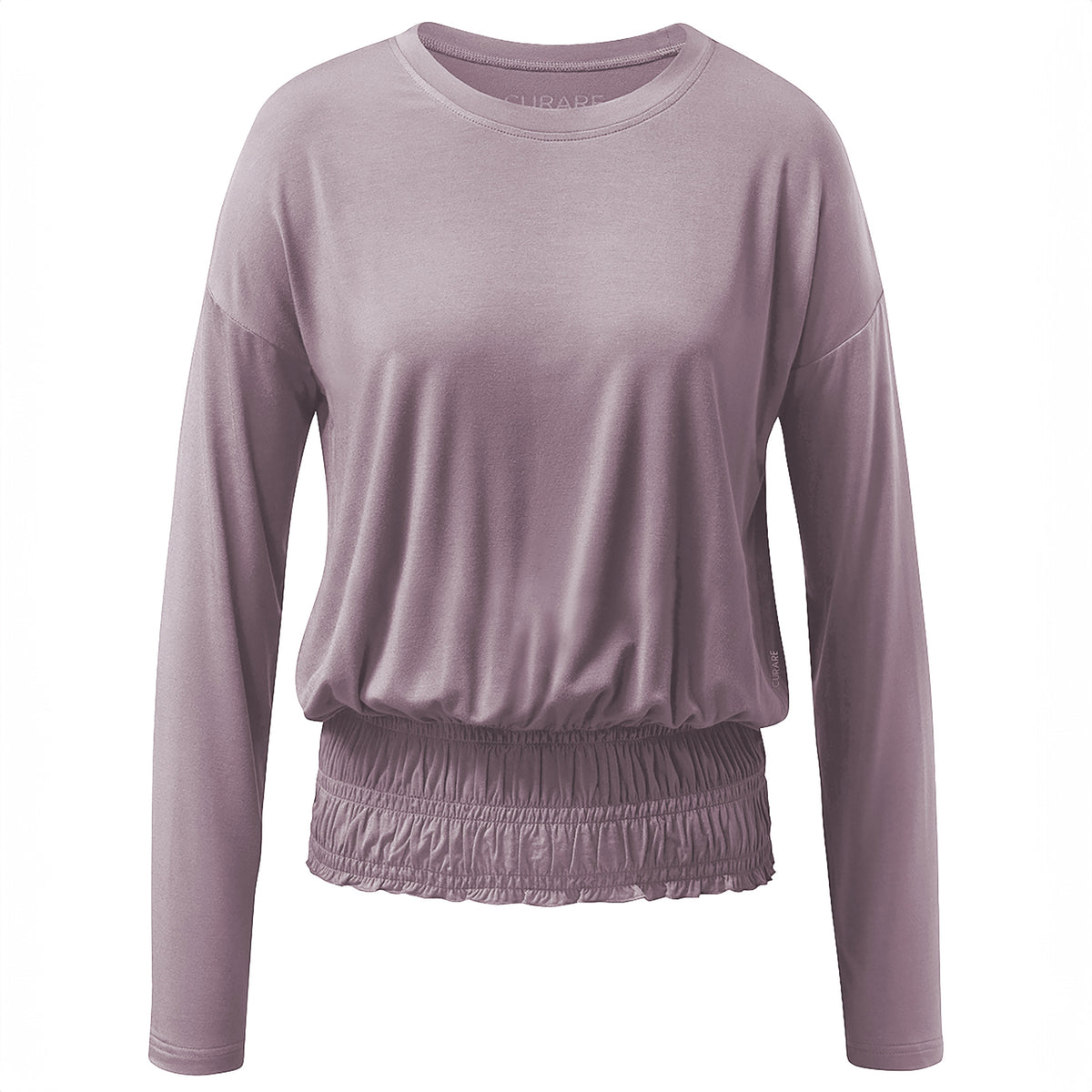 Yoga-Shirt long sleeves smoked - soft-rose