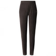 Long Pants, wide leg - dark-brown