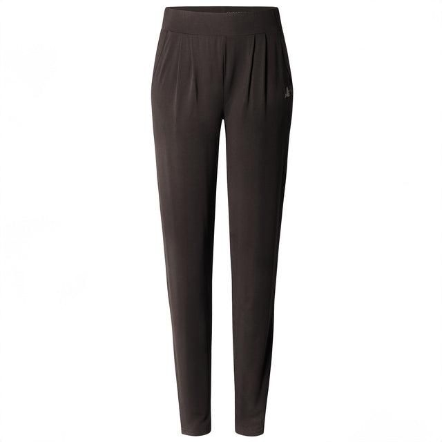 Long Pants, wide leg - dark-brown