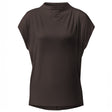 Yoga-Top, turtle neck - dark-brown