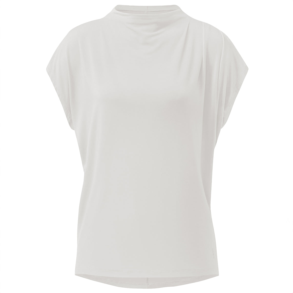 Yoga-Top, turtle neck - soft-white