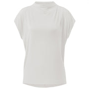 Yoga-Top, turtle neck - soft-white
