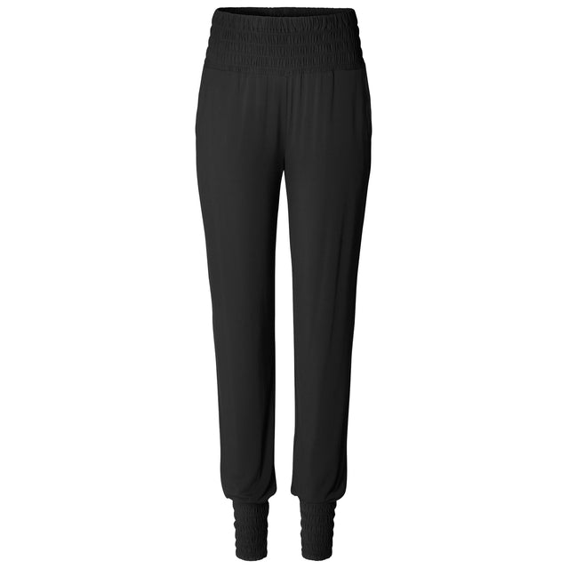 Yoga-Long-Pants, smoked - black