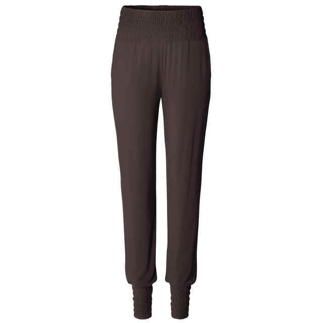 Yoga-Long-Pants, smoked - dark-brown
