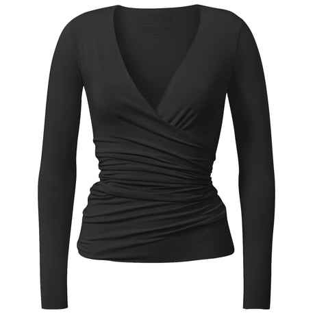 Wrap-Jacket - black