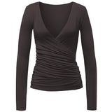 Wrap-Jacket - dark-brown