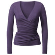 Wrap-Jacket - dark violet