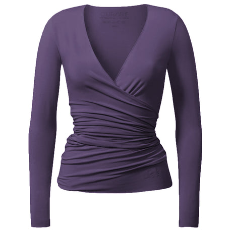 Wrap-Jacket - dark violet