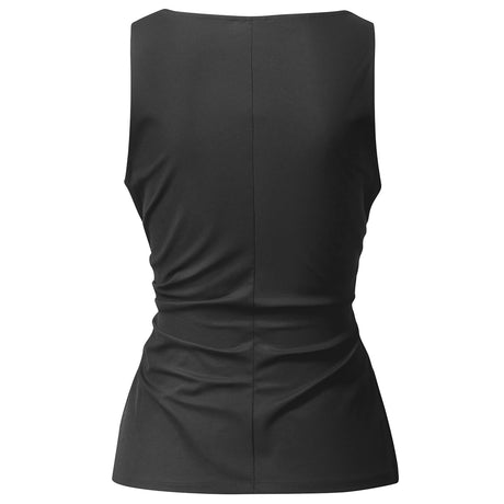 Yoga Top Sporty Elegant - black