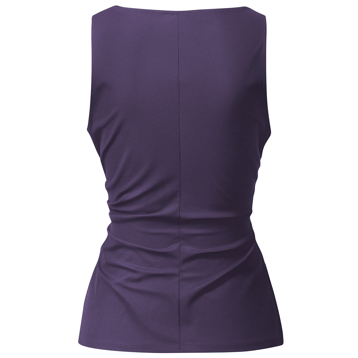 Yoga Top Sporty Elegant - dark violet