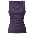 Yoga Top Sporty Elegant - dark violet