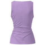 Yoga Top Sporty Elegant - lilac