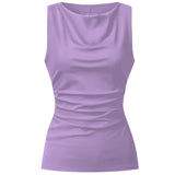 Yoga Top Sporty Elegant - lilac