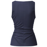 Yoga Top Sporty Elegant - midnight-blue