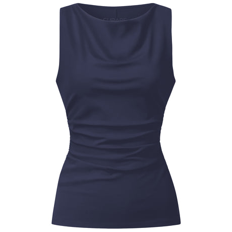 Yoga Top Sporty Elegant - midnight-blue