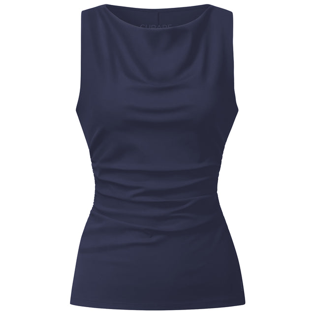 Yoga Top Sporty Elegant - midnight-blue