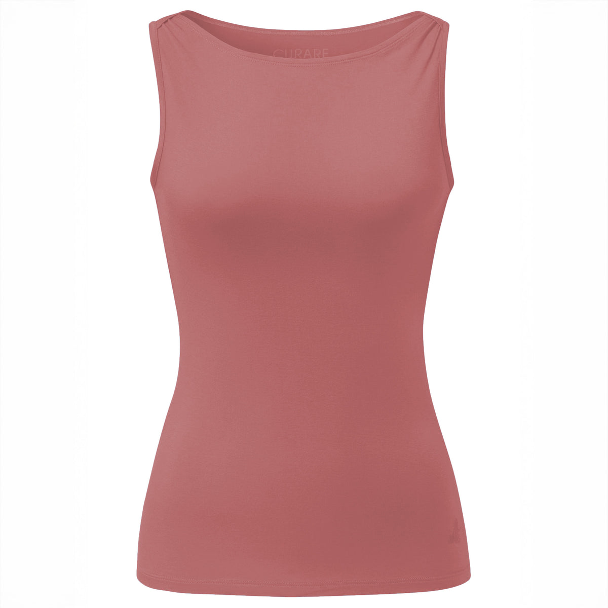 Yoga-Tank-Top Boatneck - faded rose