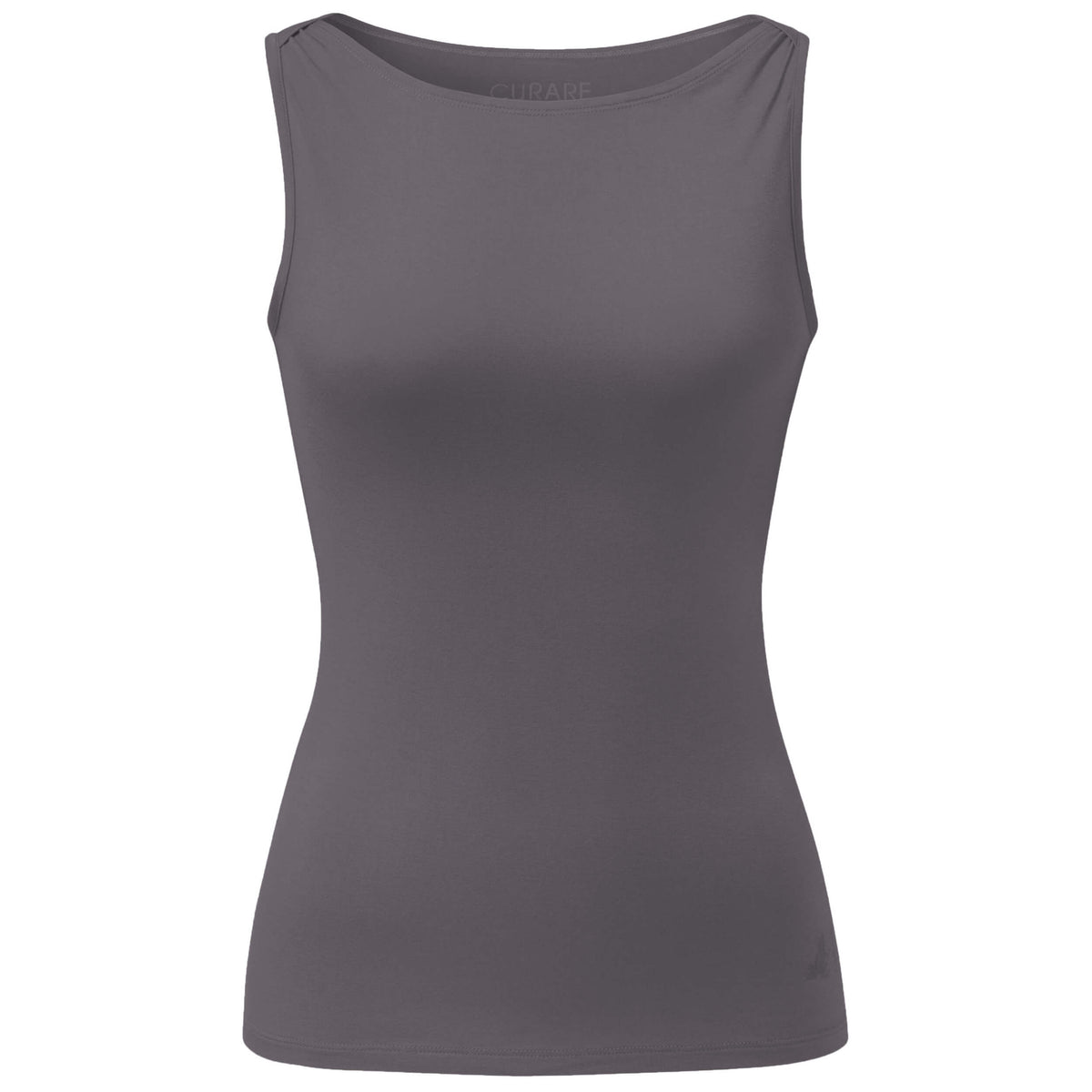 Yoga-Tank-Top Boatneck - grey-nougat