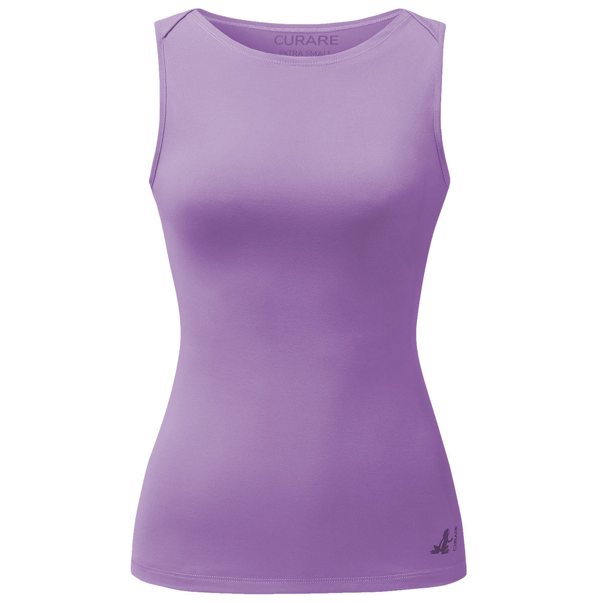 Yoga-Tank-Top Boatneck - lilac