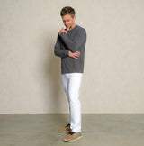 Longsleeve Bambus - turmalingrau