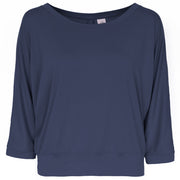 Yoga-Shirt 3/4 Frida nightblue - Onesize