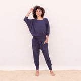Yoga-Shirt 3/4 Frida nightblue - Onesize