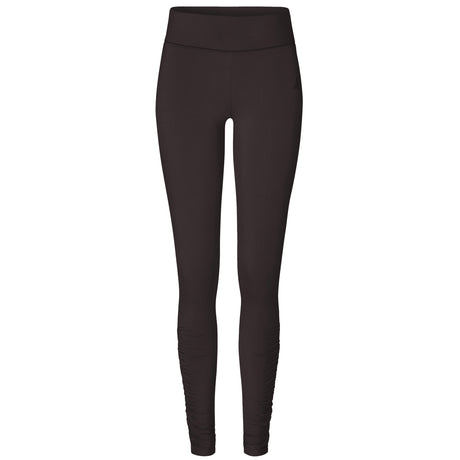 Yoga-Leggings, roll down - dark brown