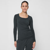 Wrap-Shirt - dark forest