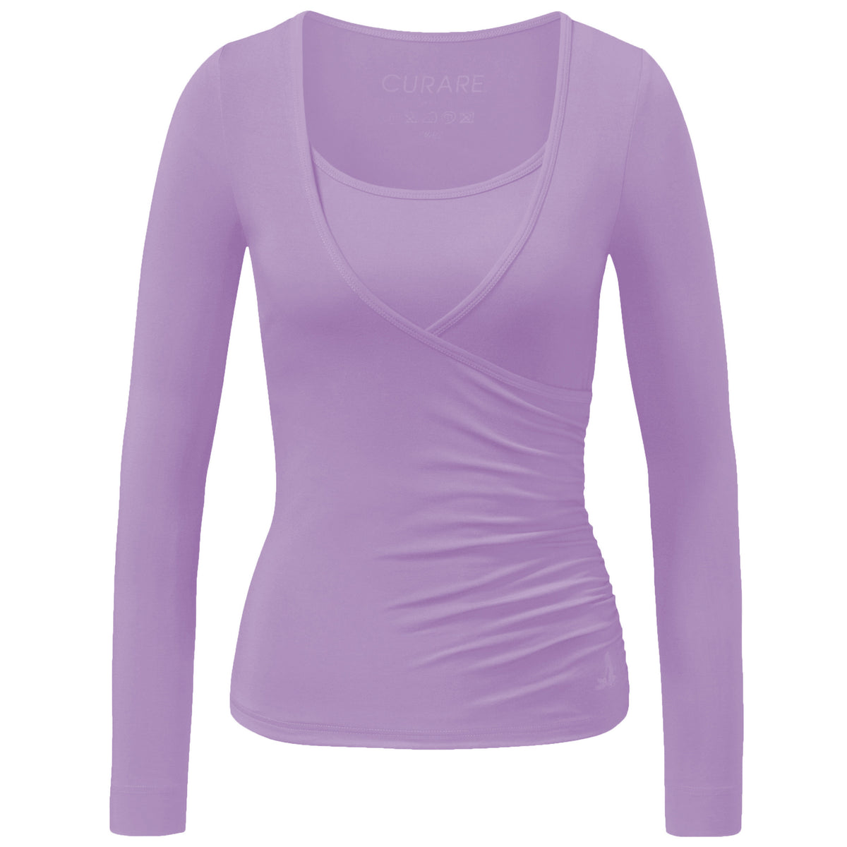 Wrap-Shirt - lilac